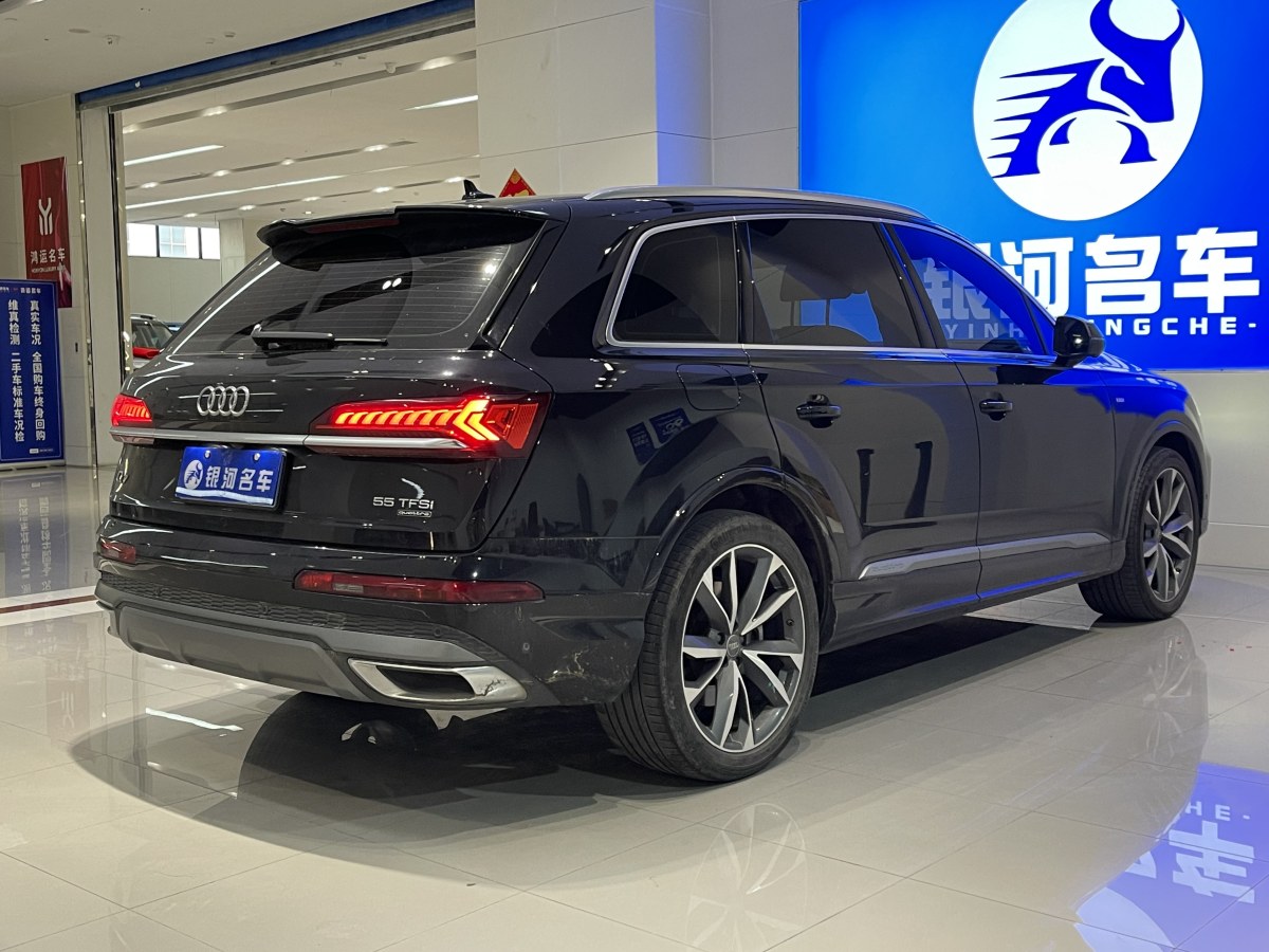 2020年9月奧迪 奧迪Q7  2023款 55 TFSI quattro S line運(yùn)動型