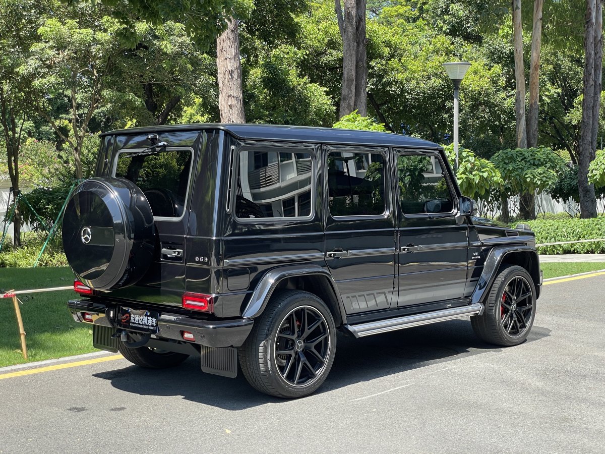 2018年8月奔馳 奔馳G級AMG  2018款 AMG G 63 典藏版