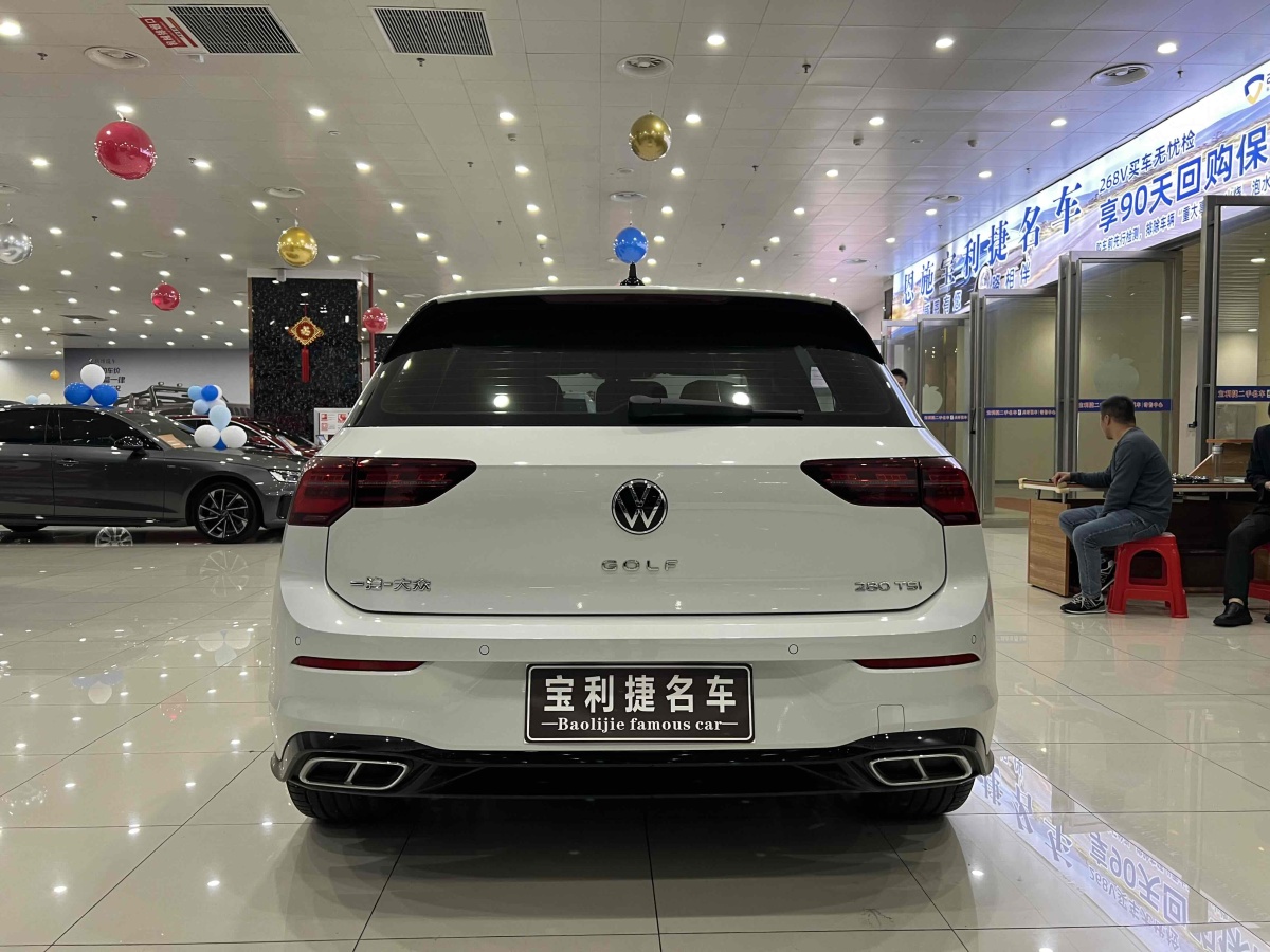 大眾 高爾夫  2023款 改款 280TSI DSG R-Line圖片