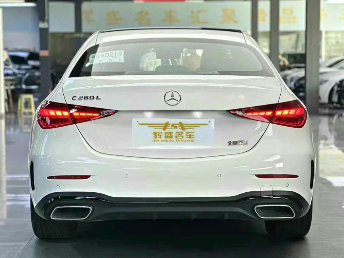 奔馳 奔馳C級  2022款 C 260 L 皓夜運動版圖片