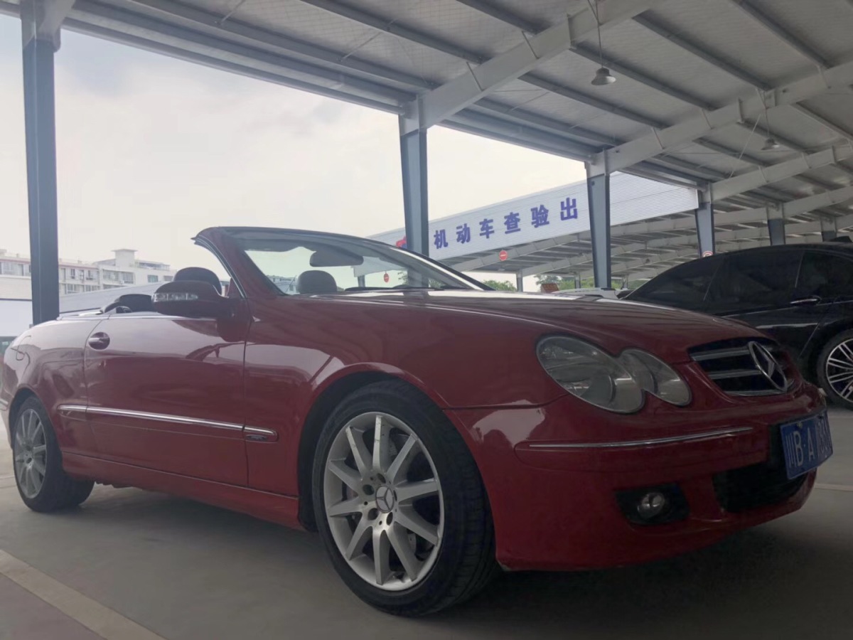 2007年11月奔馳 奔馳clk級 2006款 clk 200k 敞篷跑車