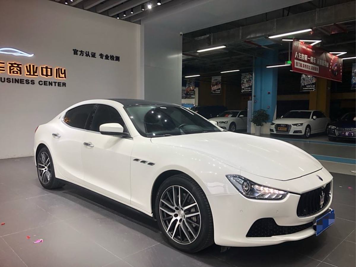 瑪莎拉蒂 Ghibli  2014款 3.0T 標(biāo)準(zhǔn)版圖片