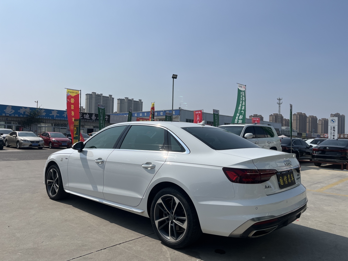 2021年4月奧迪 奧迪A4L  2020款 40 TFSI 時尚動感型