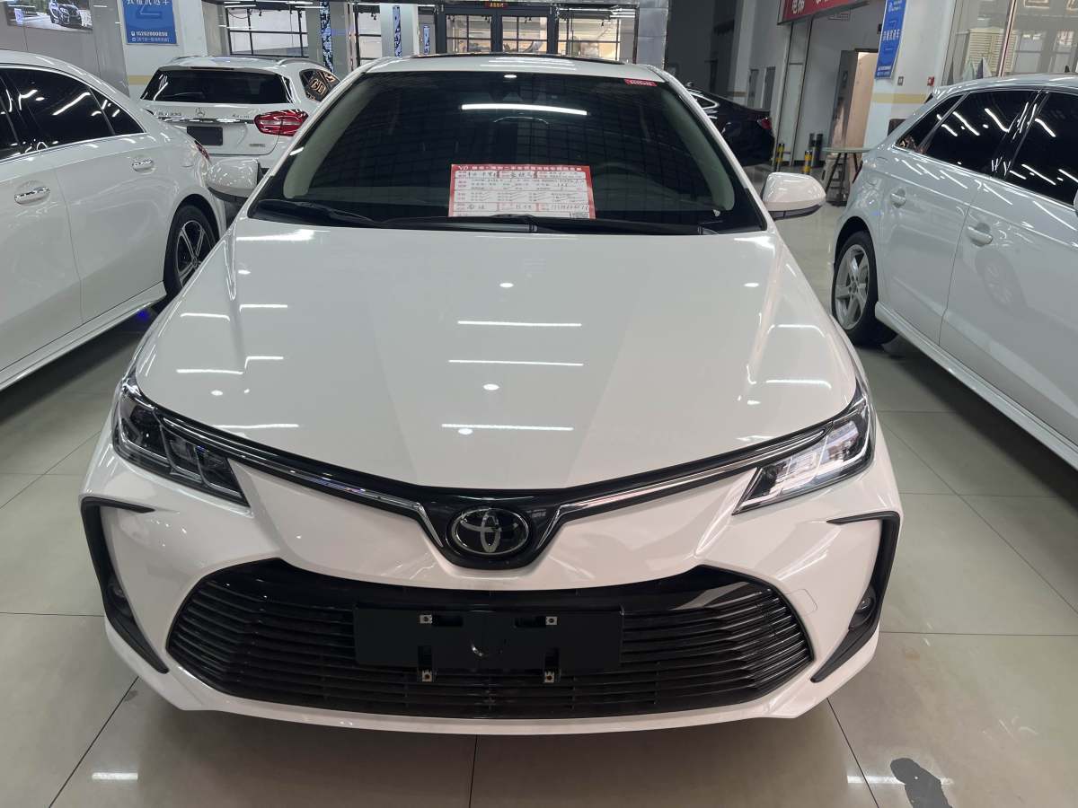 2022年1月豐田 卡羅拉  2021款 1.2T S-CVT 豪華版