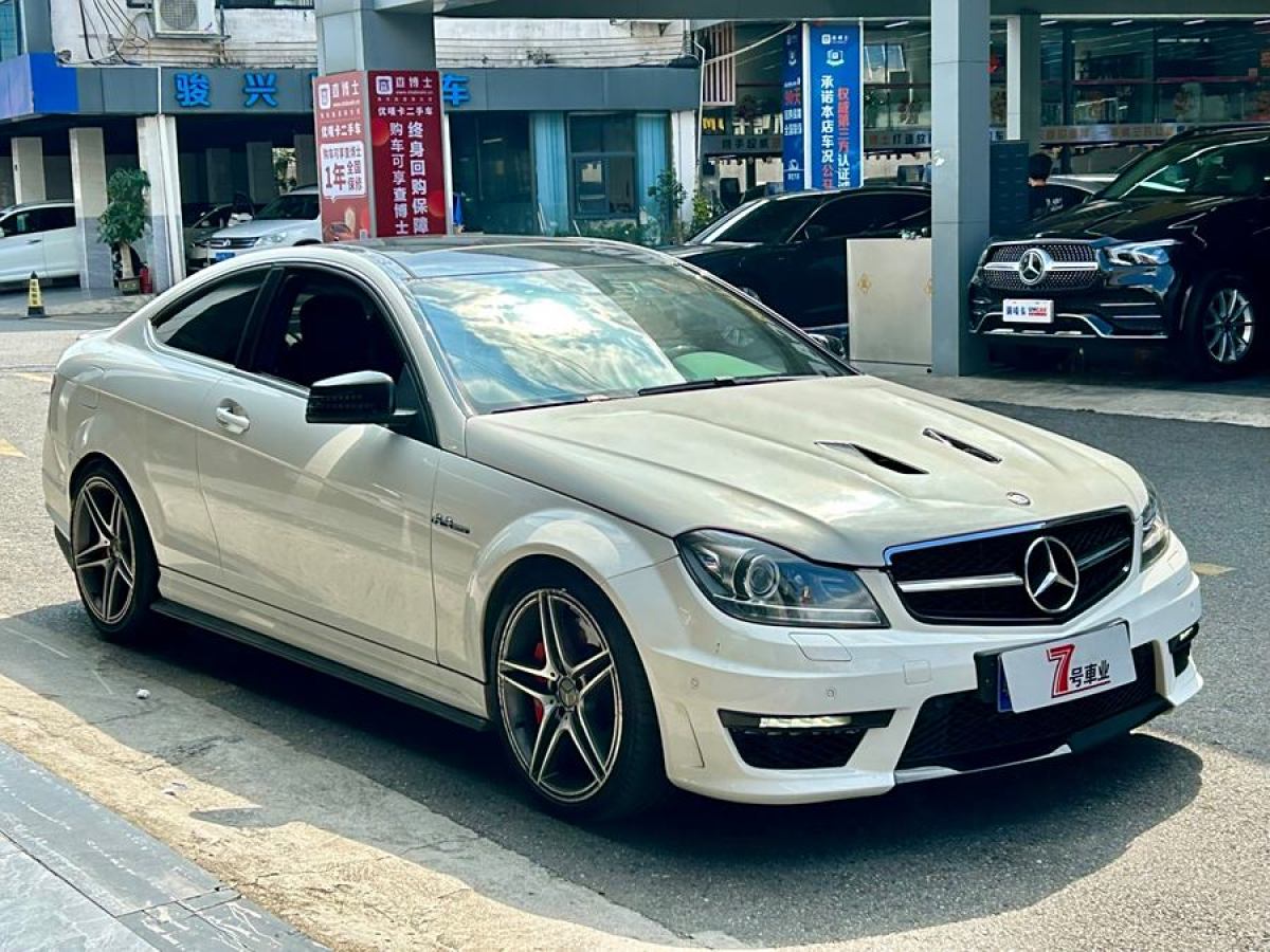 2015年2月奔馳 奔馳C級AMG  2014款 AMG C 63 Coupe Edition 507