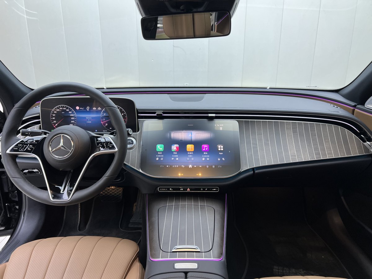 2024年7月奔馳 奔馳E級(jí)  2021款 改款 E 300 L 時(shí)尚型