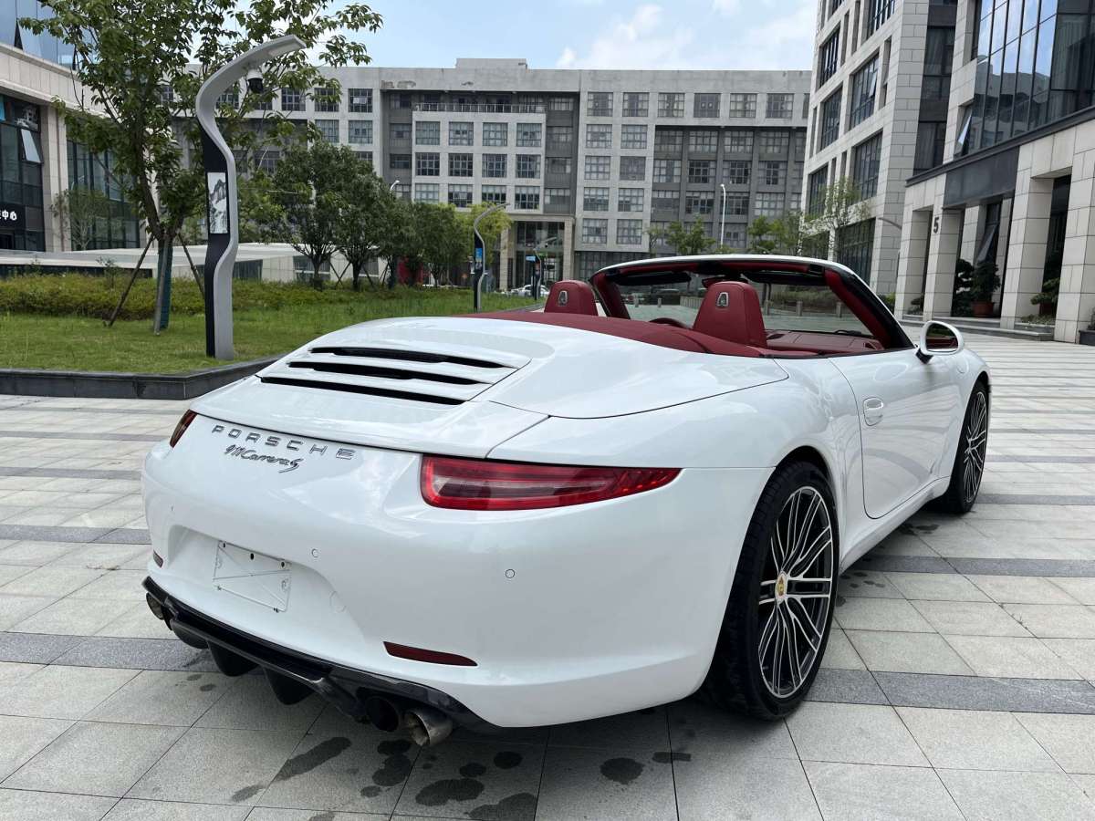 2014年8月保時(shí)捷 911  2012款 Carrera S Cabriolet 3.8L