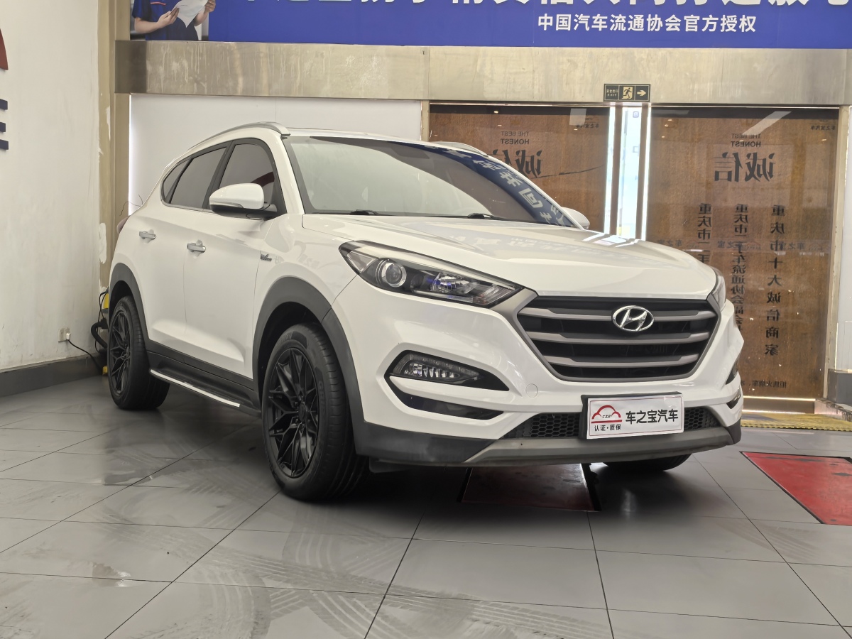 现代 途胜  2015款 1.6T 双离合两驱智能型图片