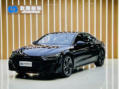 2024年9月 奧迪 奧迪A7L 45 TFSI quattro S-line 黑武士版圖片