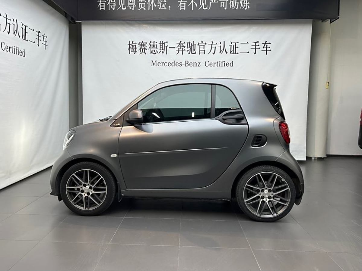 2018年12月巴博斯 smart fortwo  2017款 0.9T 硬頂BRABUS Xclusive