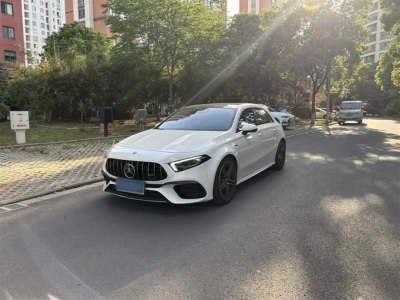 2021年3月 奔馳 奔馳A級AMG 改款 AMG A 45 4MATIC+圖片