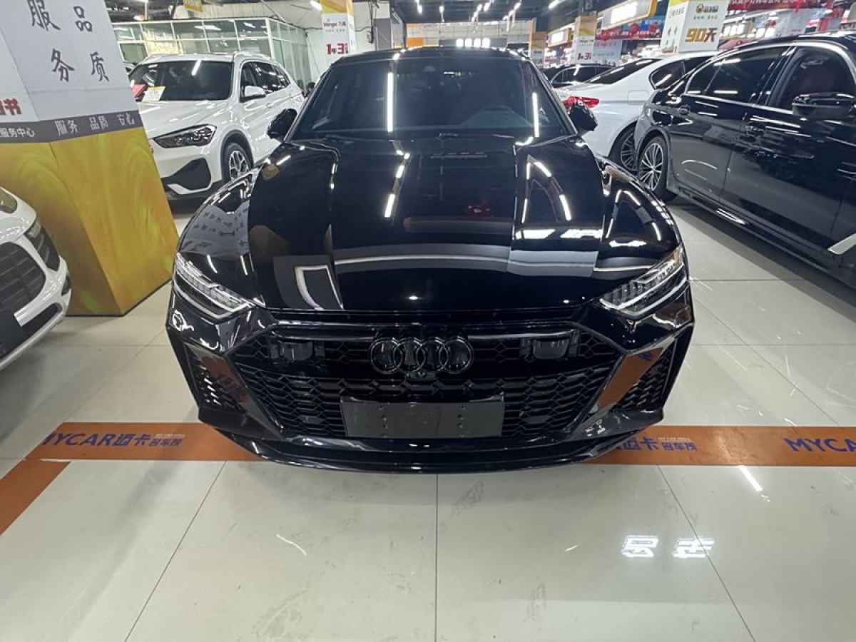 奧迪 奧迪A7L  2024款 45 TFSI quattro S-line 黑武士版圖片