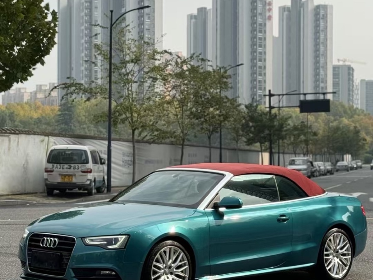 奧迪 奧迪A5  2014款 Cabriolet 45 TFSI quattro風尚版圖片