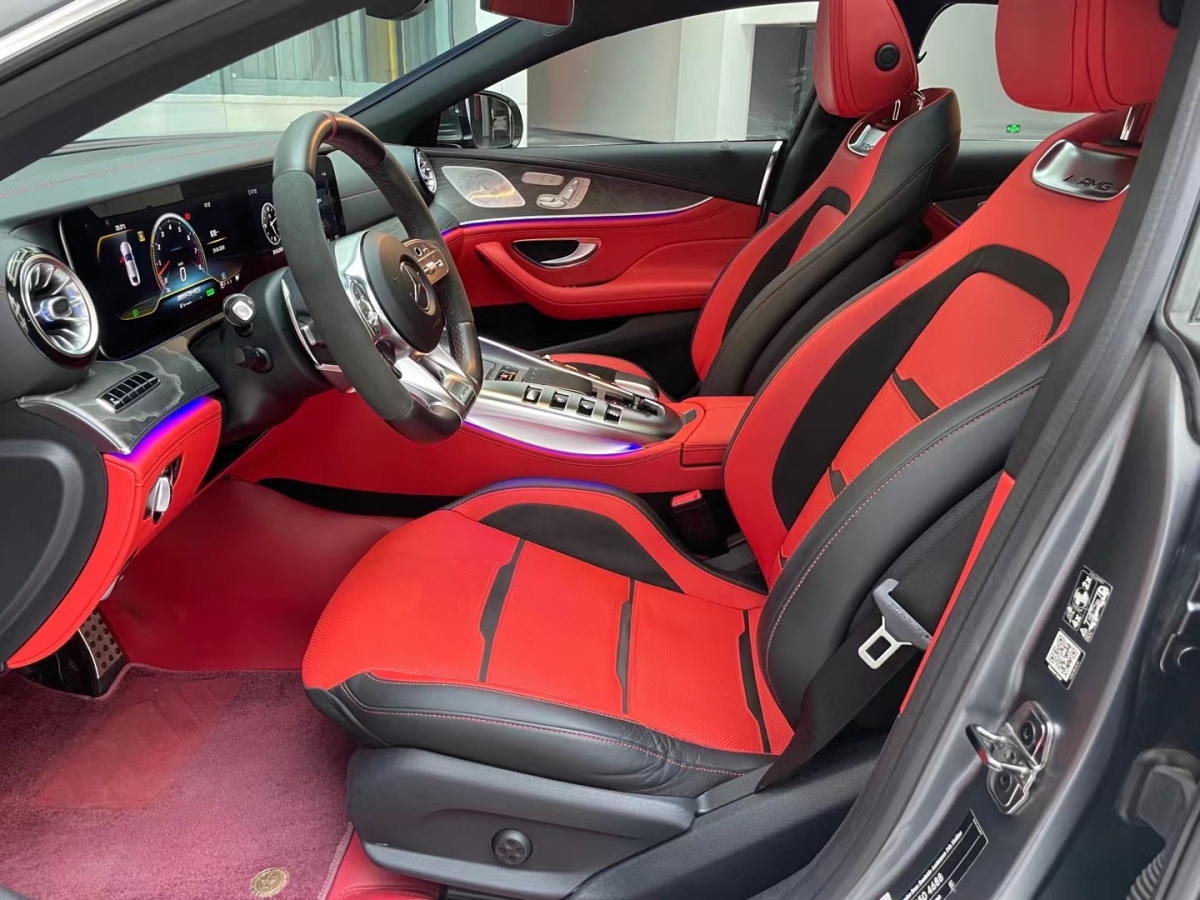 2019年9月奔驰 奔驰AMG GT  2020款 AMG GT 53 4MATIC+ 四门跑车