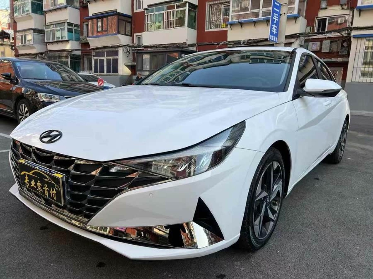 2021年5月現(xiàn)代 伊蘭特  2021款 1.5L TOP旗艦版