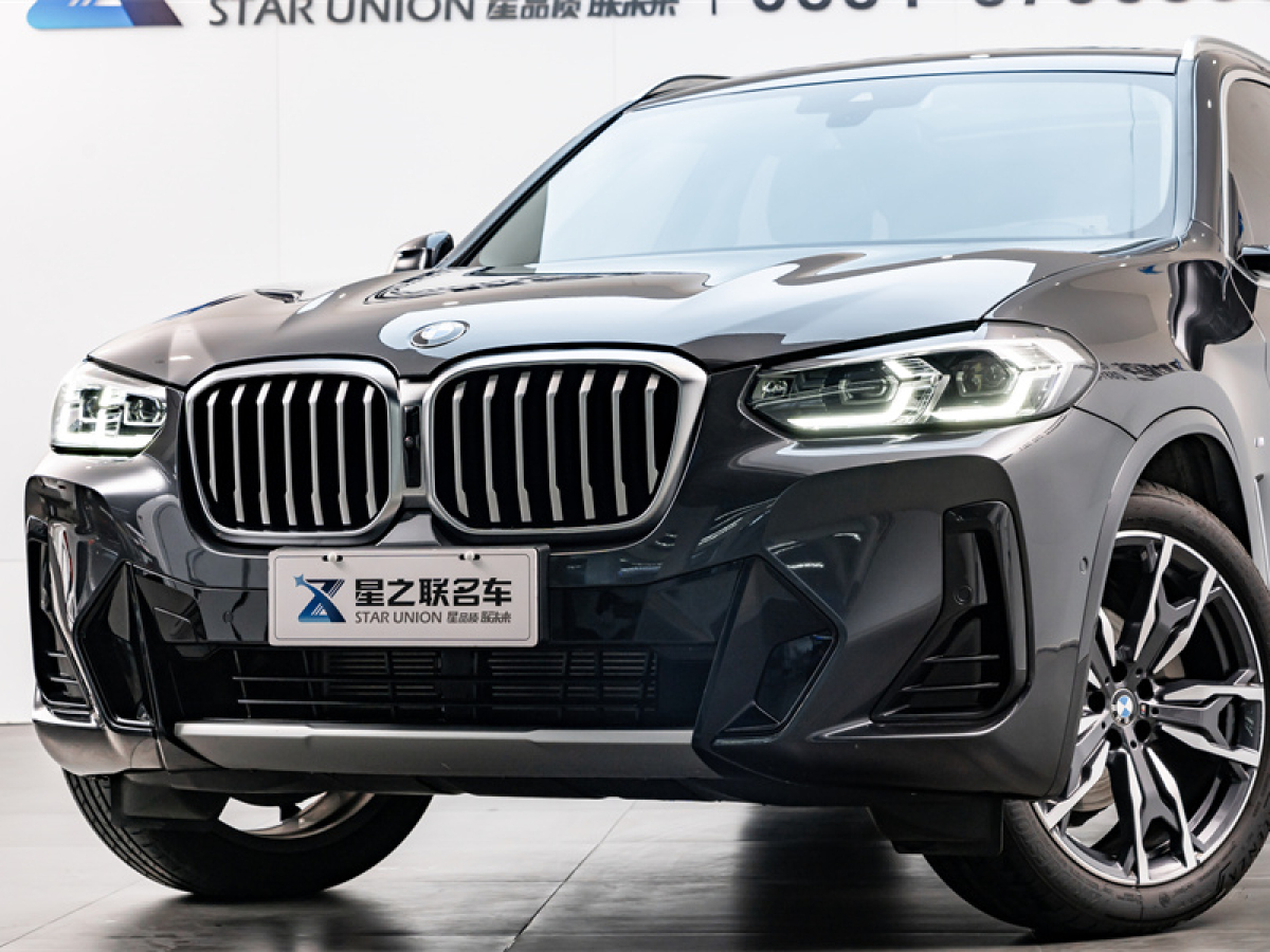 寶馬 寶馬X3  2022款 xDrive30i 領(lǐng)先型 M曜夜套裝圖片