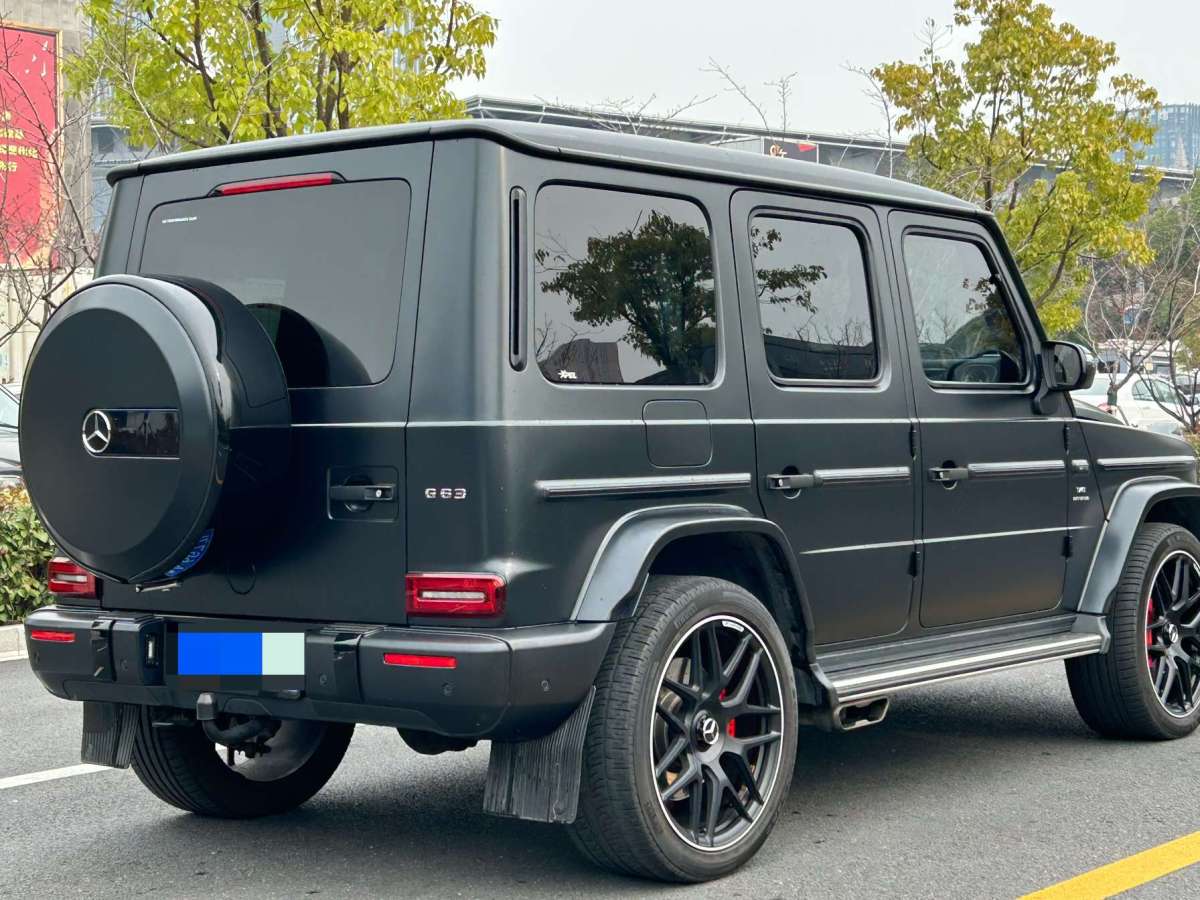 2019年7月奔馳 奔馳G級(jí)AMG  2019款  改款 AMG G 63