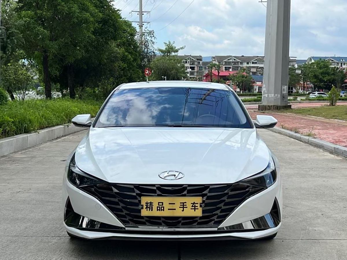 2021年5月現(xiàn)代 伊蘭特  2021款 1.5L GLX精英版