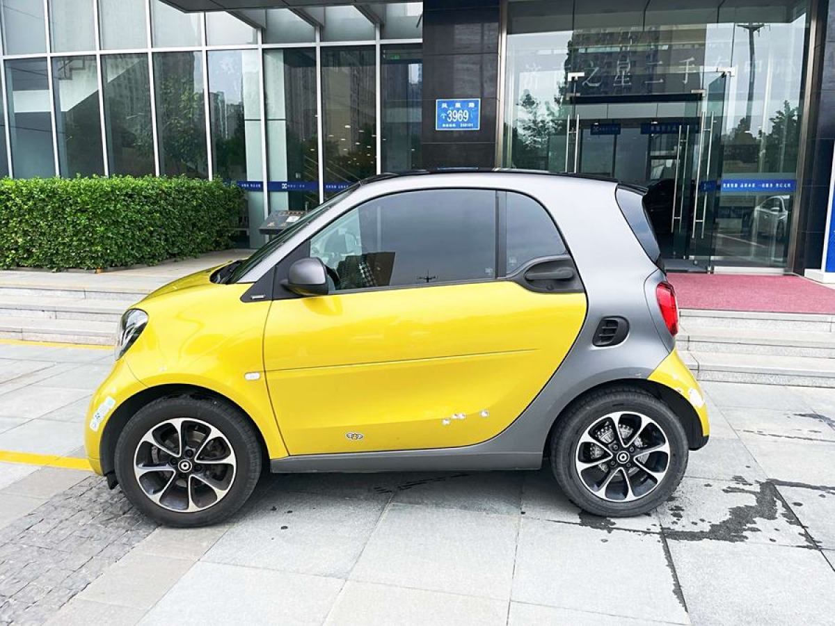 2018年1月smart fortwo  2015款 1.0L 52千瓦硬頂激情版