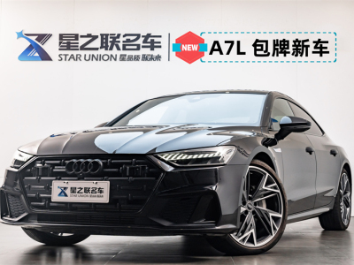 奧迪 奧迪A7L 45 TFSI quattro S-line 黑武士版圖片