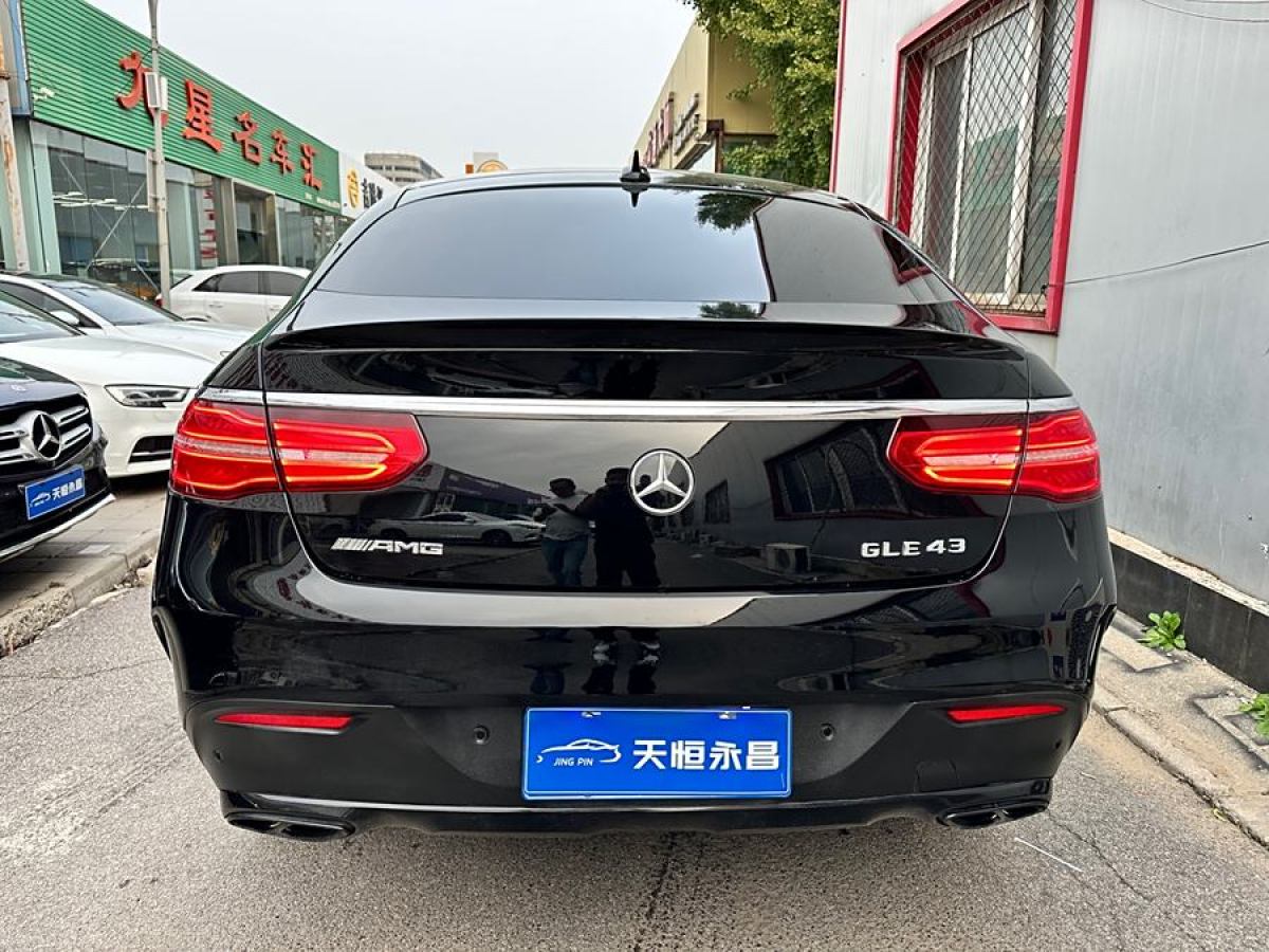 2018年4月奔馳 奔馳GLE轎跑 AMG  2017款 AMG GLE 43 4MATIC 轎跑SUV