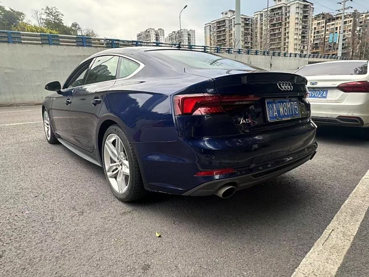 2019年9月奧迪 奧迪A5  2019款 Sportback 45 TFSI 時(shí)尚型