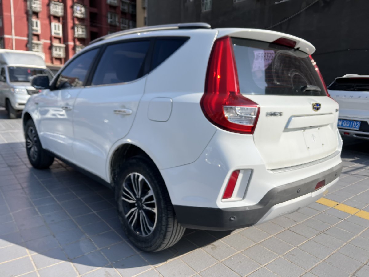 吉利 遠(yuǎn)景SUV  2016款 1.3T CVT旗艦型圖片