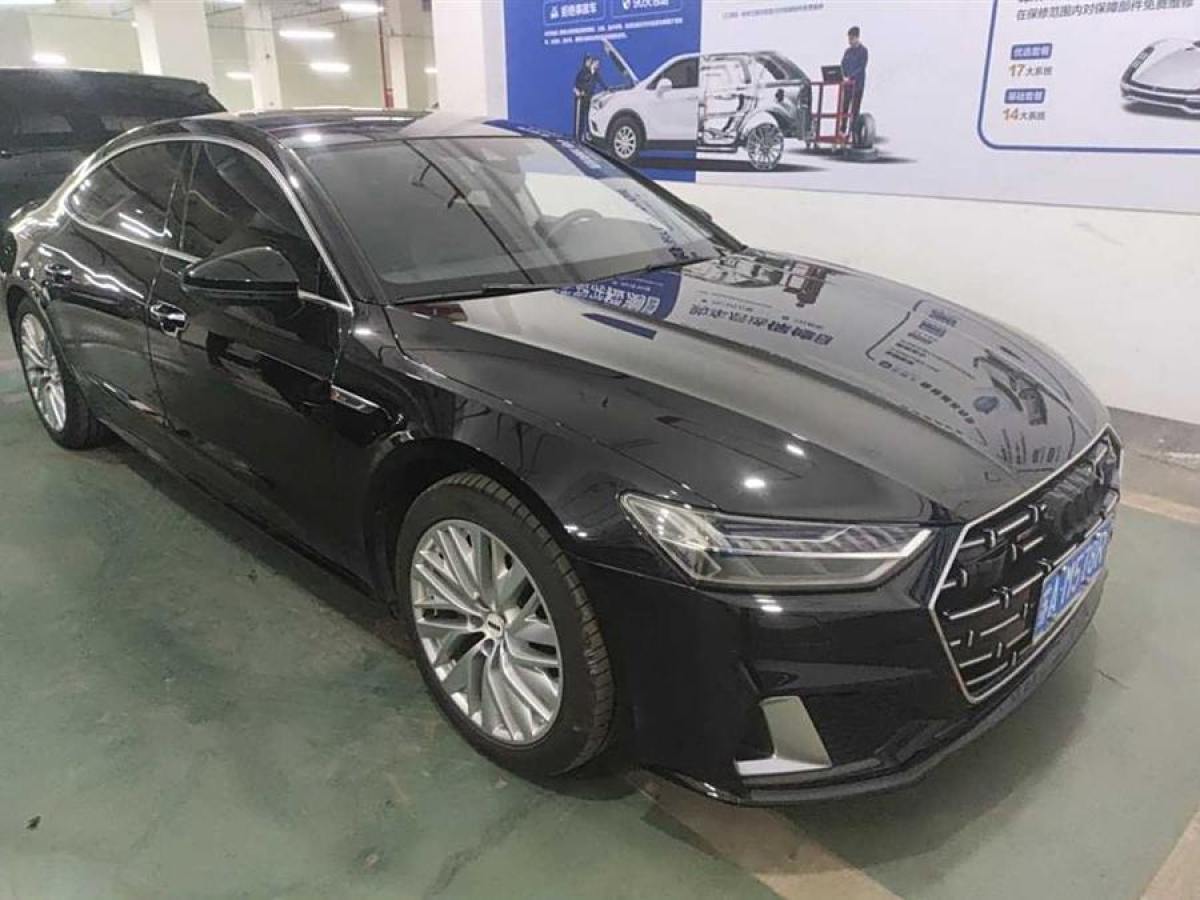 奧迪 奧迪A7L  2024款 45TFSI S-line 筑夢型 流晶套裝圖片