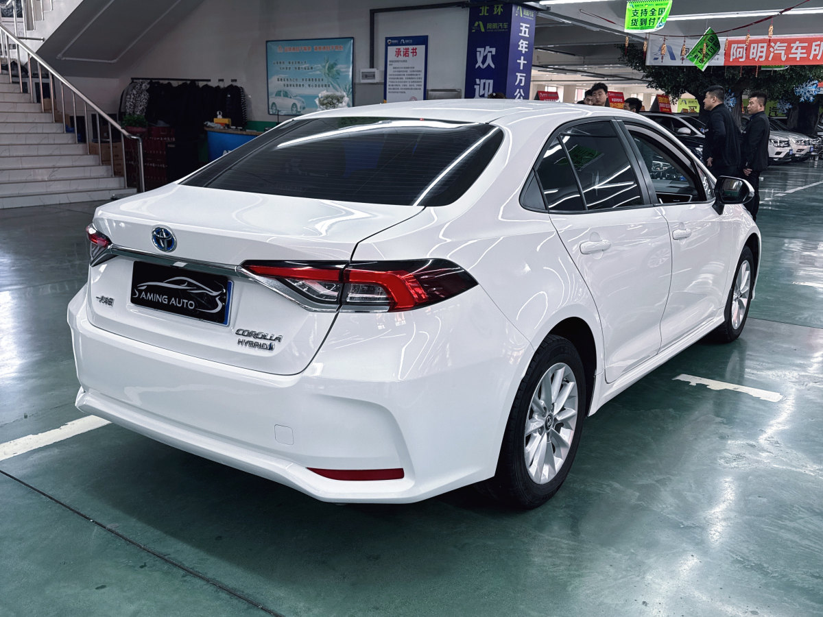 豐田 卡羅拉  2021款 雙擎 1.8L E-CVT精英版圖片