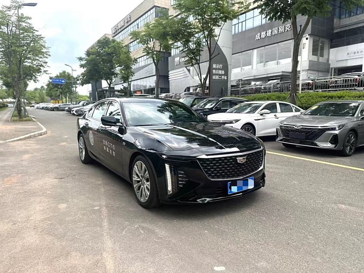 2023年7月凱迪拉克 CT6  2023款 28T 鉑金型