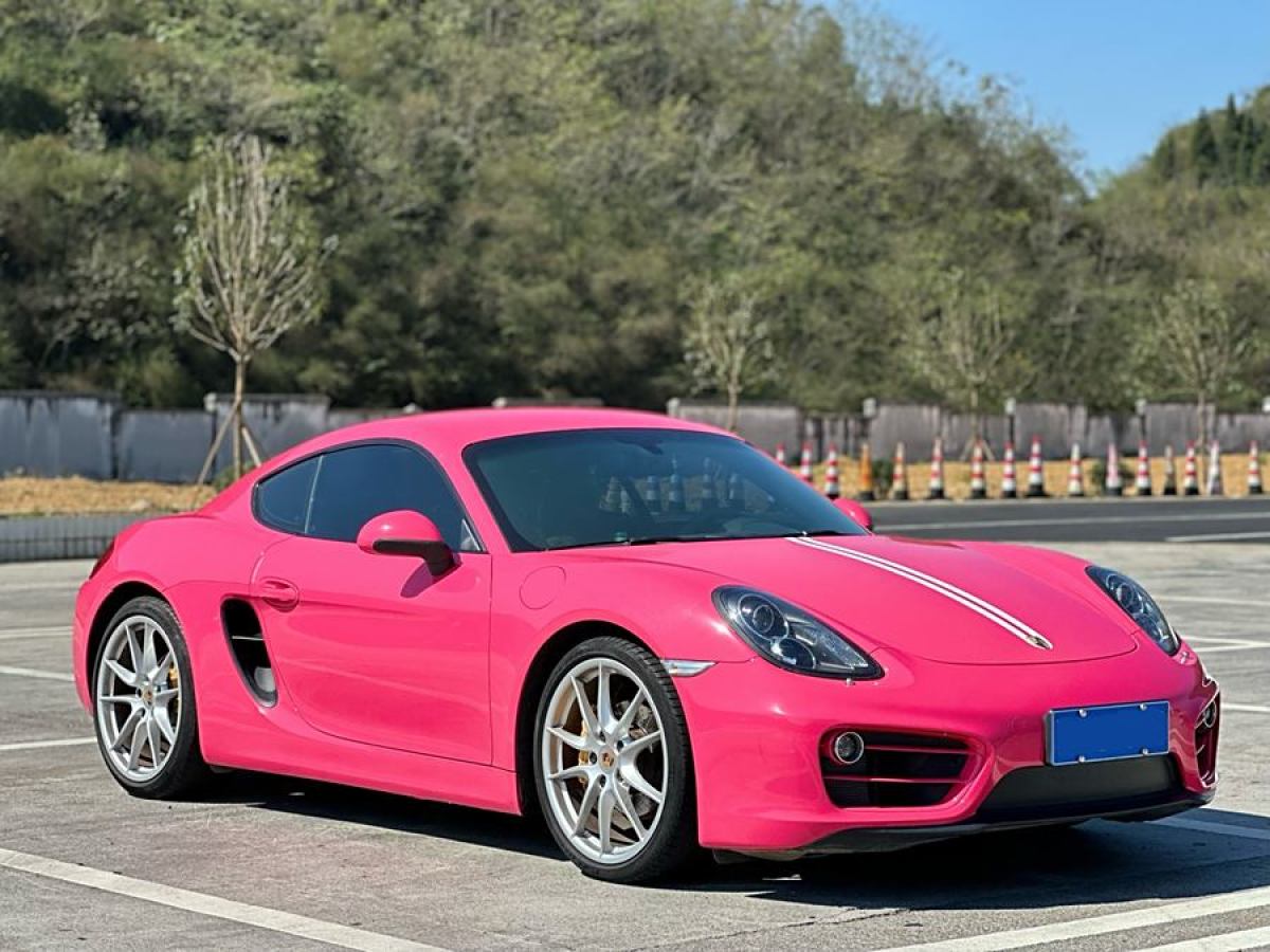 2014年1月保時(shí)捷 Cayman  2013款 Cayman 2.7L