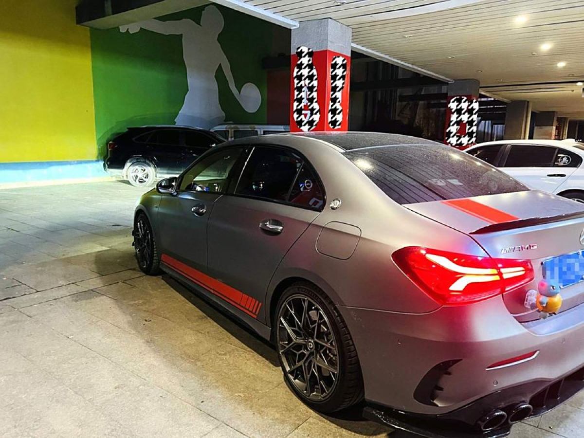 奔馳 奔馳A級(jí)AMG  2022款 AMG A 35 L 4MATIC 熾夜特別版圖片