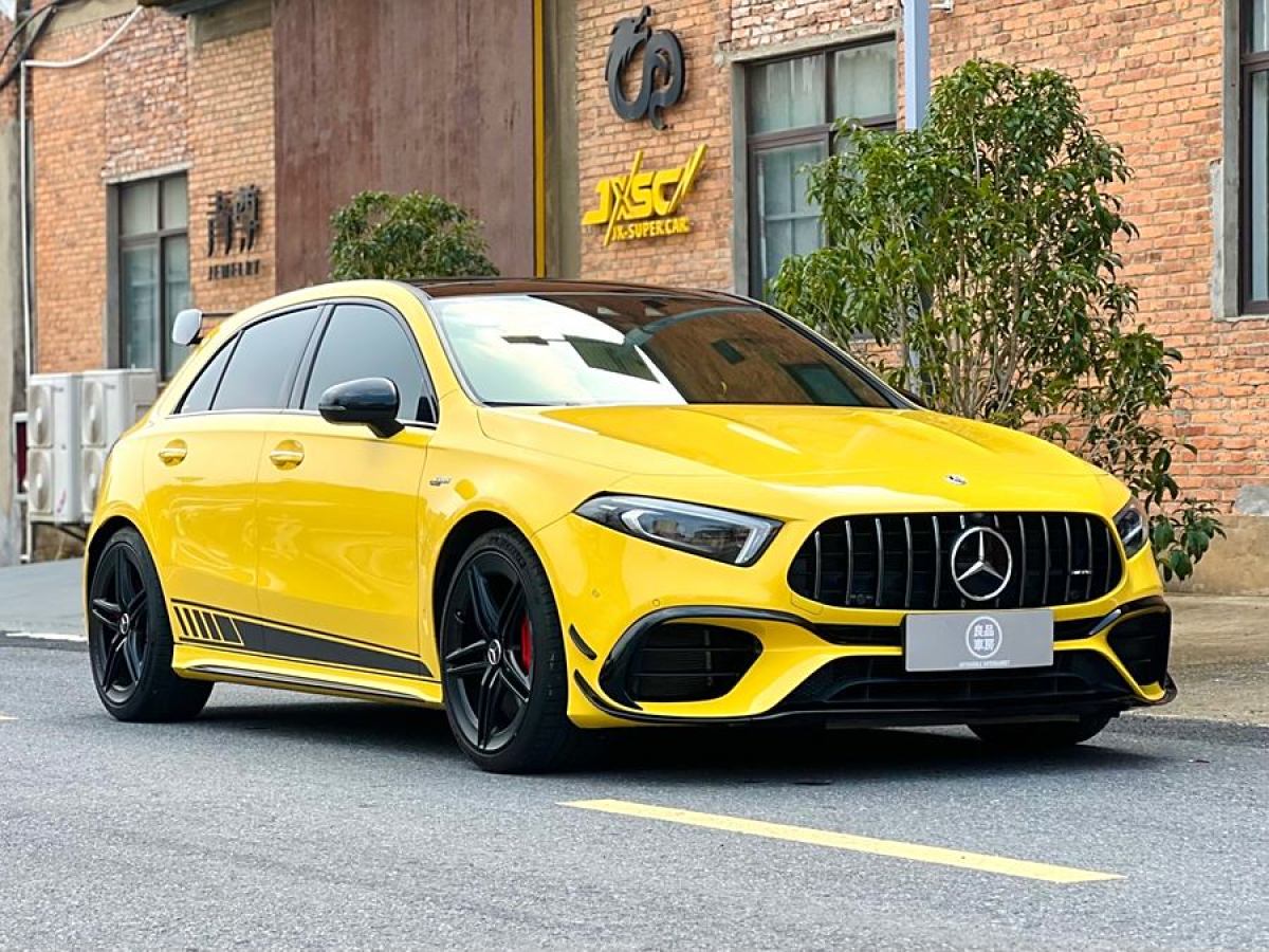 2021年4月奔馳 奔馳A級(jí)AMG  2020款 AMG A 45 S 4MATIC+ 先型特別版