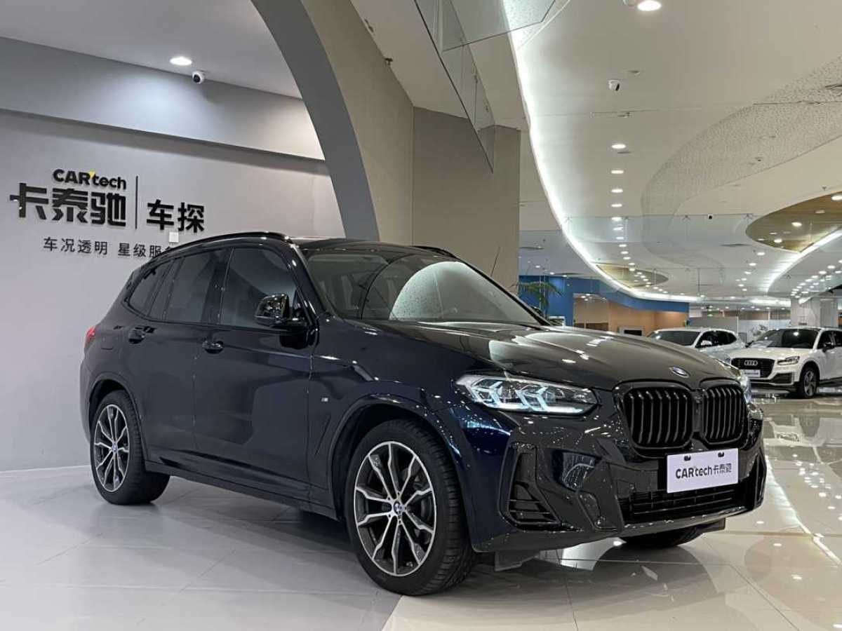 寶馬 寶馬X3  2022款 改款 xDrive30i 領(lǐng)先型 M曜夜套裝圖片