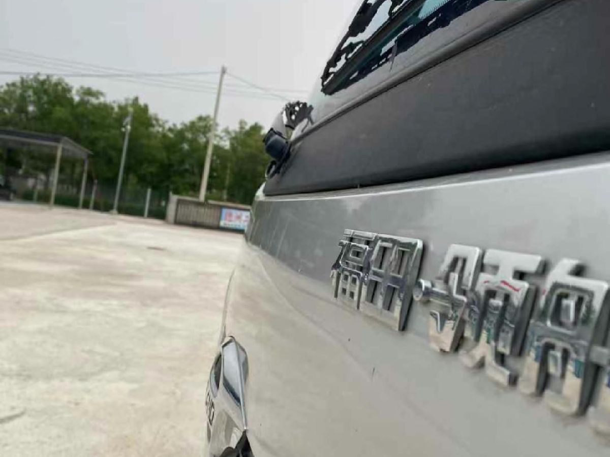 福田 將軍EV皮卡  2024款 民族華章版純電動(dòng)工程車圖片