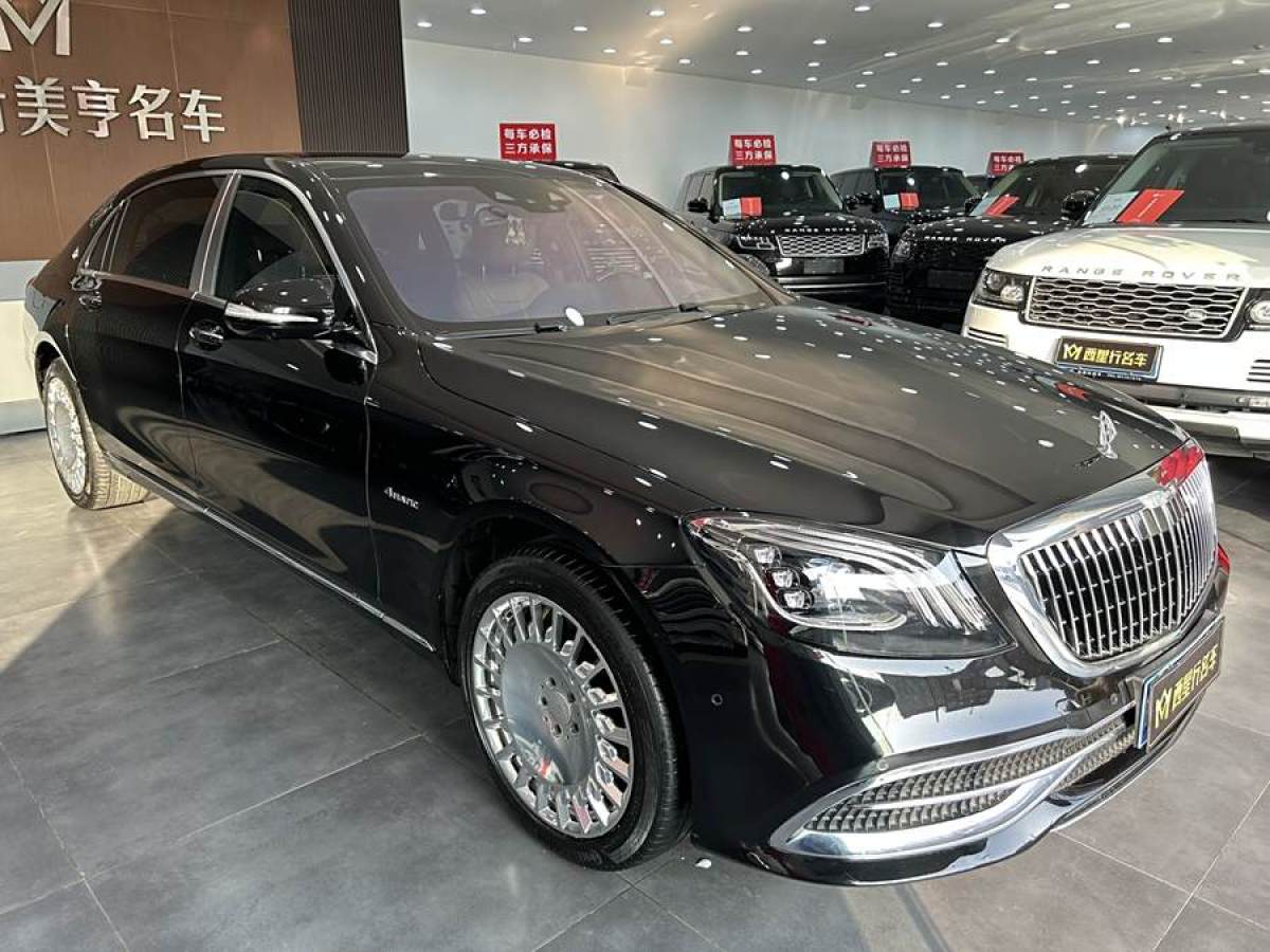 2019年11月奔馳 邁巴赫S級  2019款  改款 S 450 4MATIC