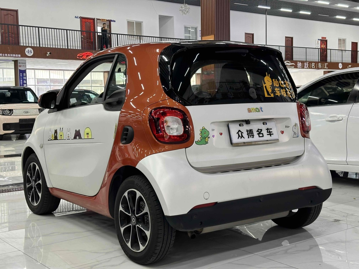 smart fortwo  2017款 1.0L 52千瓦魅蓝特别版图片