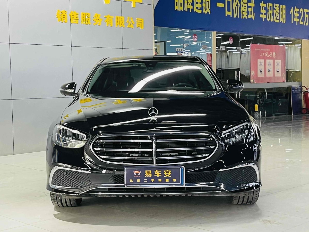 奔馳 奔馳E級(jí)  2023款 改款 E 300 L 時(shí)尚型圖片