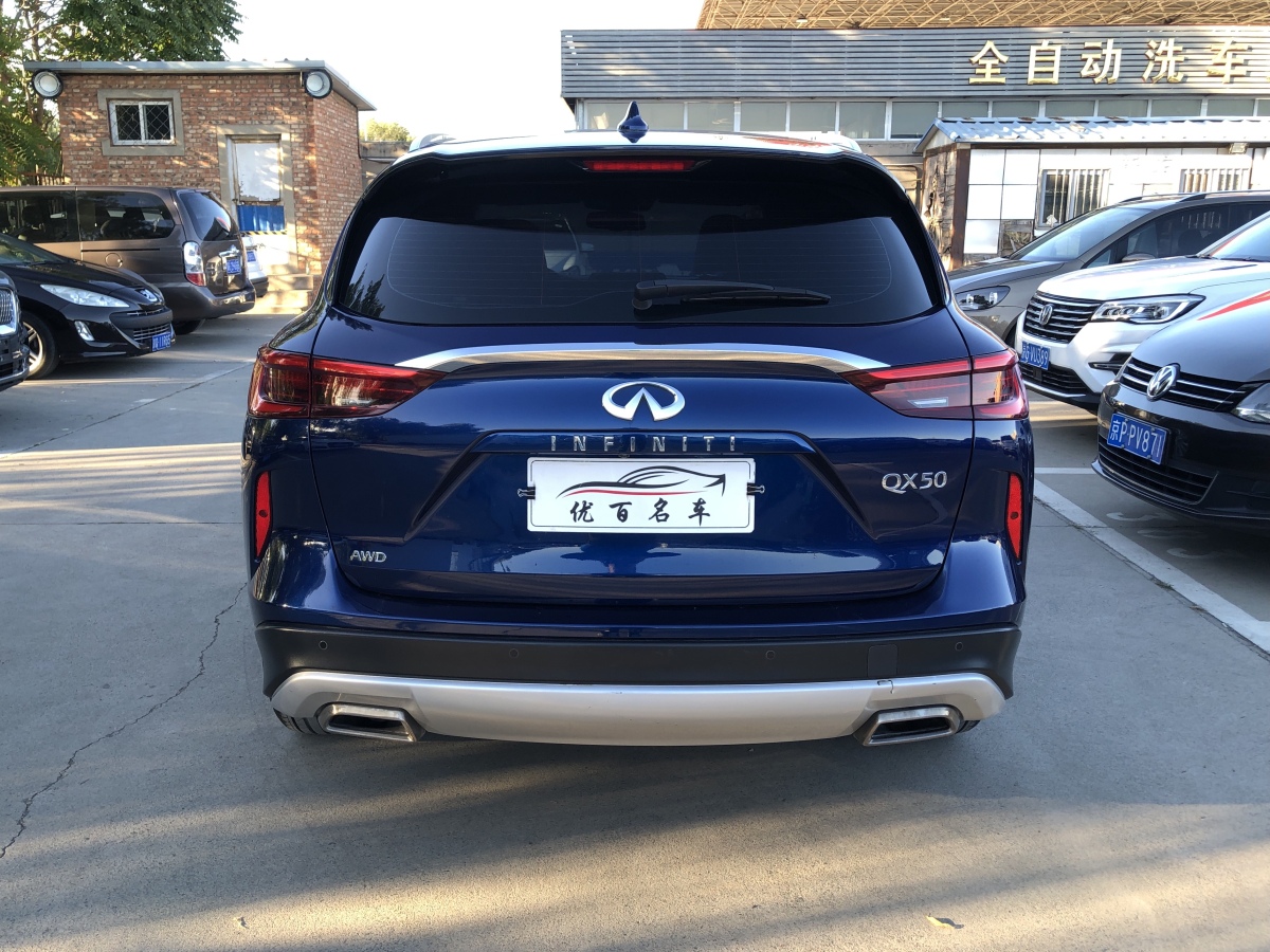 2019年2月英菲尼迪 QX50  2018款 2.0T 四驅(qū)菁英版