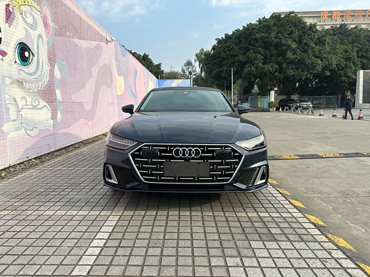 奧迪 奧迪A7L  2024款 45TFSI S-line 筑夢型 流晶套裝圖片