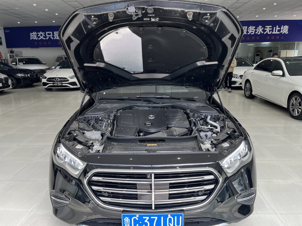 奔馳 奔馳E級  2024款 E 300 L 時尚型圖片