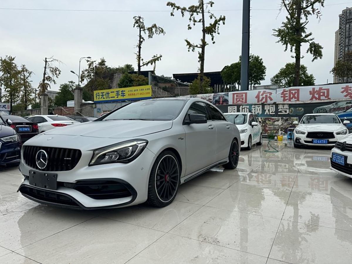 奔馳 奔馳CLA級(jí)AMG  2017款 改款 AMG CLA 45 4MATIC圖片