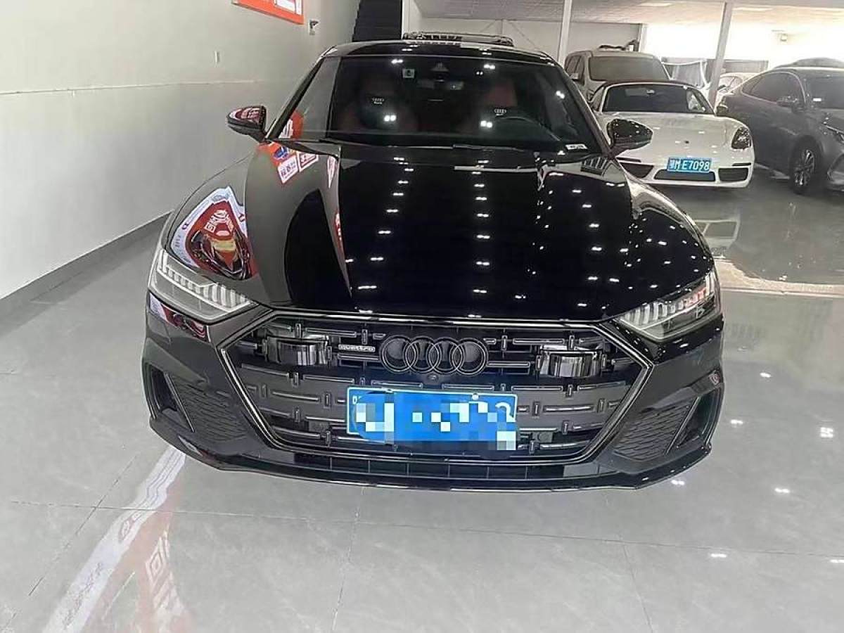 奧迪 奧迪A7L  2024款 45 TFSI quattro 黑武士版圖片