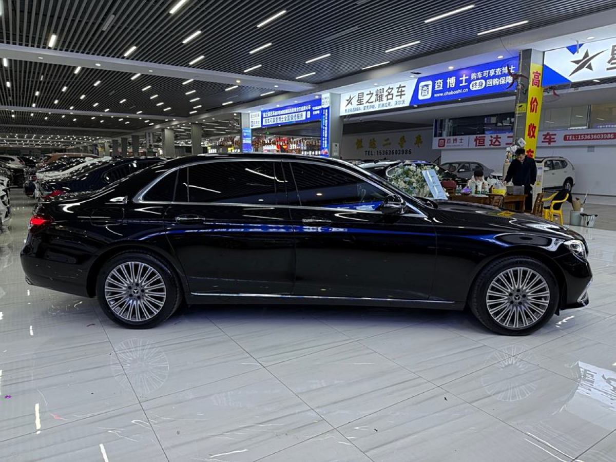 奔馳 奔馳E級(jí)  2022款 改款 E 300 L 豪華型圖片