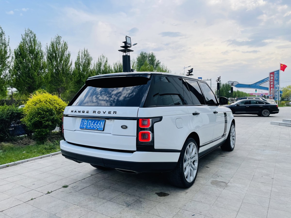 2019年7月路虎 攬勝  2019款 3.0 V6 SC 盛世版