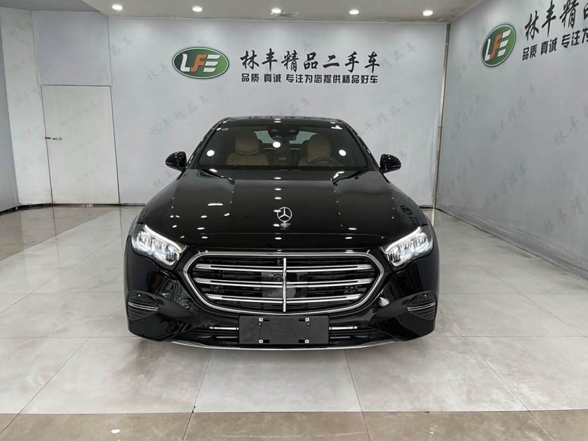 奔馳 奔馳E級  2024款 E 300 L 豪華型圖片