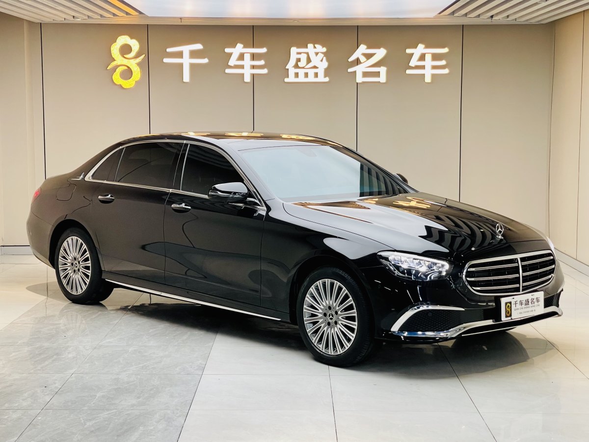 2023年8月奔馳 奔馳E級  2023款 改款 E 300 L 運動時尚型