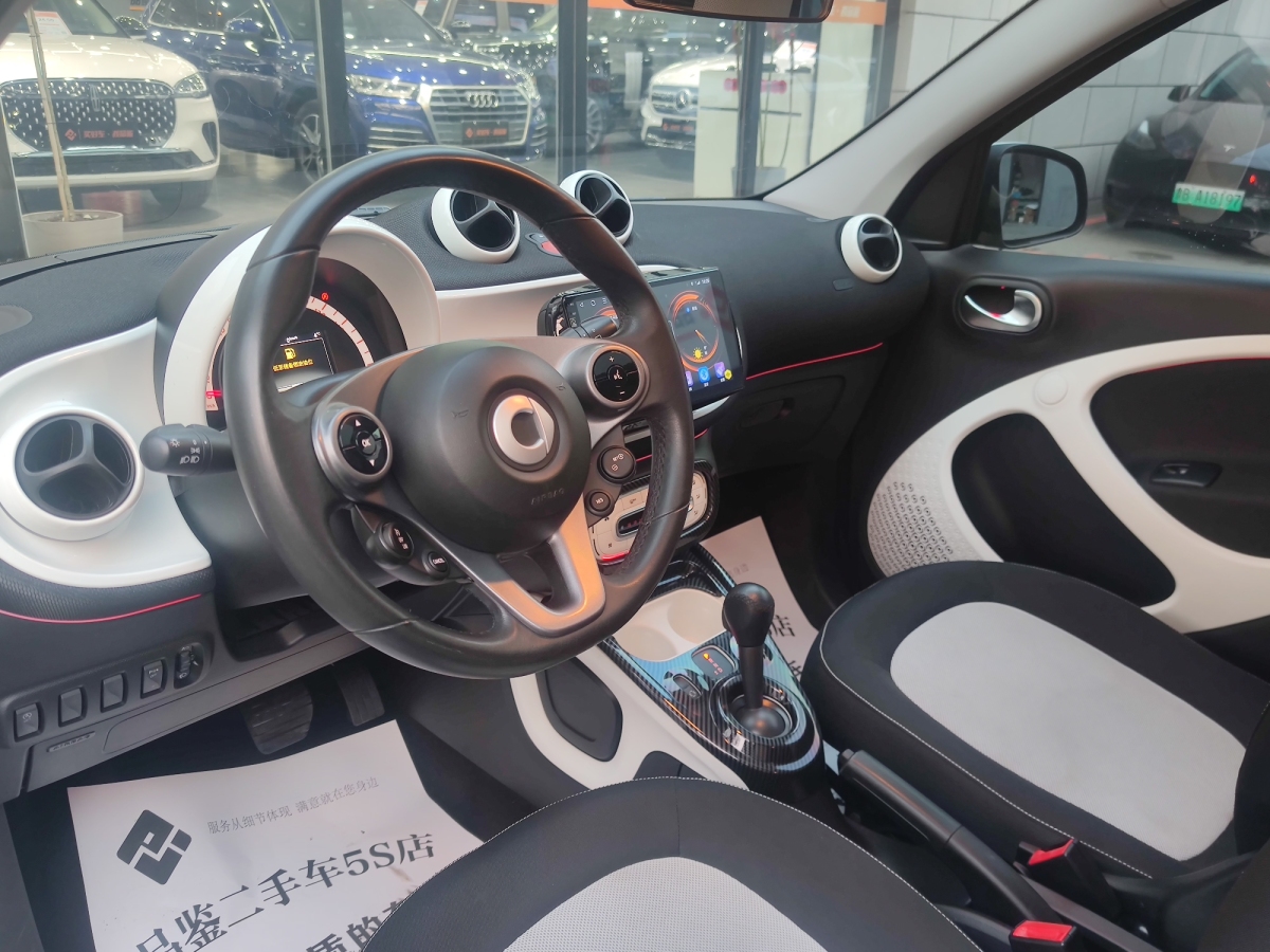 smart forfour  2018款 1.0L 52千瓦激情版圖片