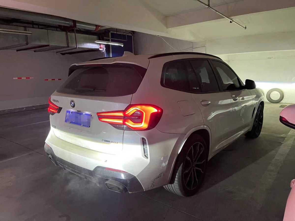 寶馬 寶馬X3  2022款 改款 xDrive30i 領(lǐng)先型 M曜夜套裝圖片