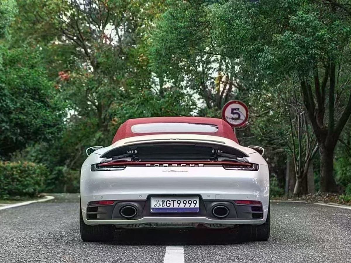 保時捷 911  2020款 Carrera Cabriolet 3.0T圖片